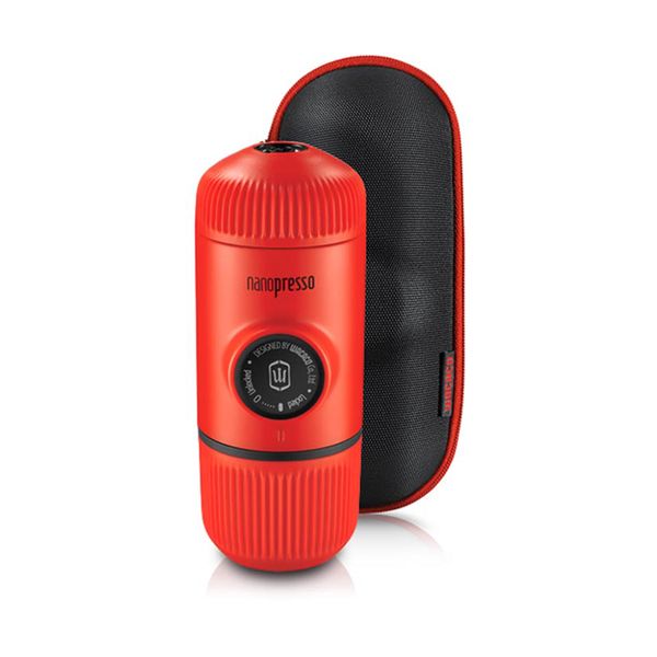 Wacaco Wacaco Nanopresso Elements & Θήκη Προστασίας Lava Red Μηχανή Espresso