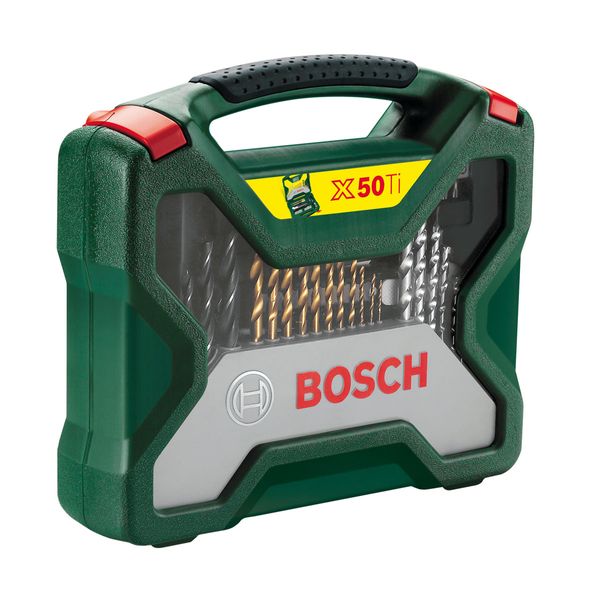 Bosch X-Line 50 Τμχ Σετ τρυπανιών και κατσαβιδόλαμων
