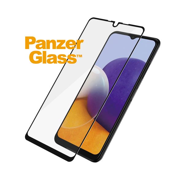 PanzerGlass PanzerGlass Samsung Galaxy A22 Glass Black Προστατευτικό Οθόνης