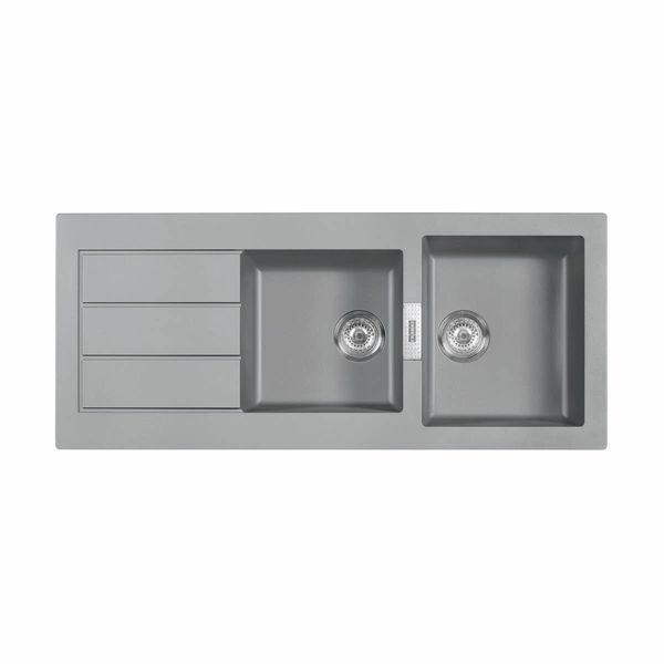 Franke Sirius 2 621 Silver Σετ Νεροχύτης Κουζίνας