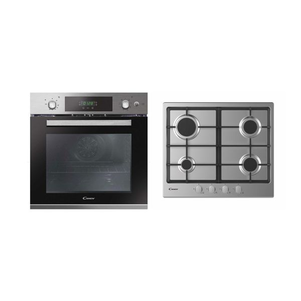 Candy FCP605X/E-CHG6 Σετ Φούρνος/Εστίες