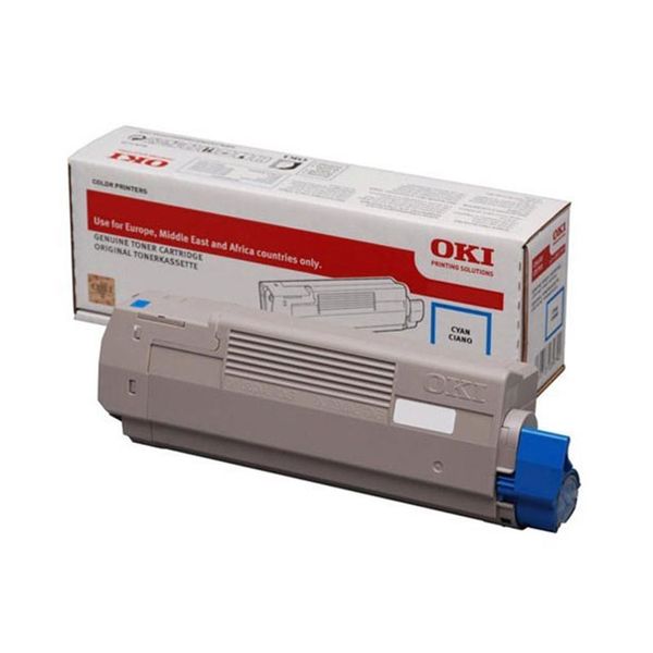 Oki Toner 46490607 Cyan Toner