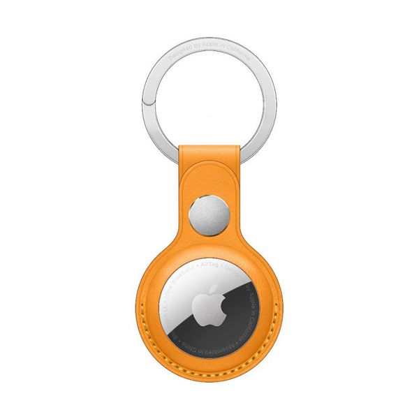 Apple Apple AirTag Leather Key Ring California Poppy