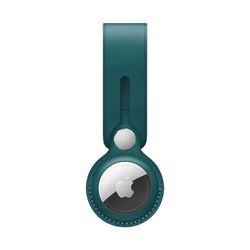 Apple AirTag Leather Loop Forest Green
