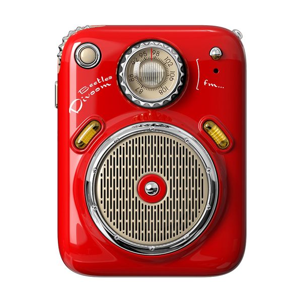 Divoom Divoom Beetles-FM Red Bluetooth Ηχείο