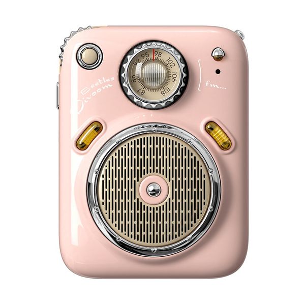 Divoom Divoom Beetles-FM Pink Bluetooth Ηχείο