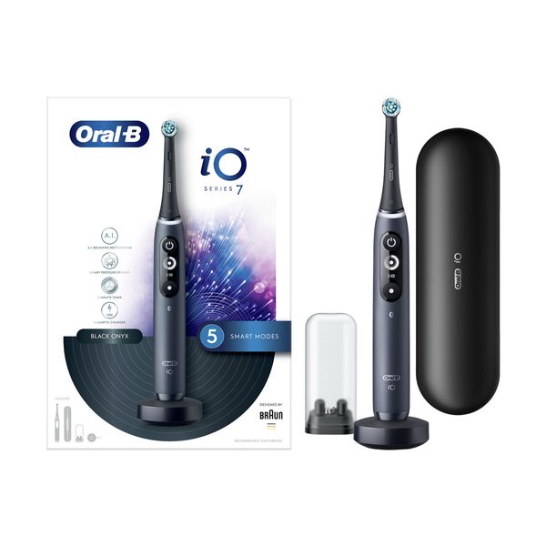 Oral-B iO Series 7 Black Ηλεκτρική Οδοντόβουρτσα