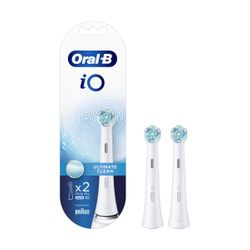 Oral-B iO Ultimate Clean White Ανταλλακτικό Βουρτσάκι 2τμχ