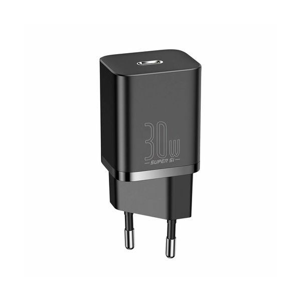 Baseus Super Si Quick Charger 1C 30W Black Αντάπτορας