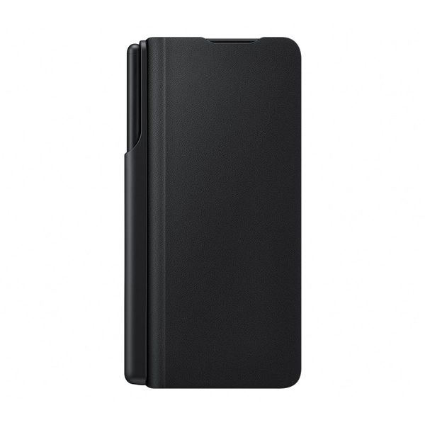Samsung Galaxy Z Fold 3 Leather Flip Cover & S Pen Black