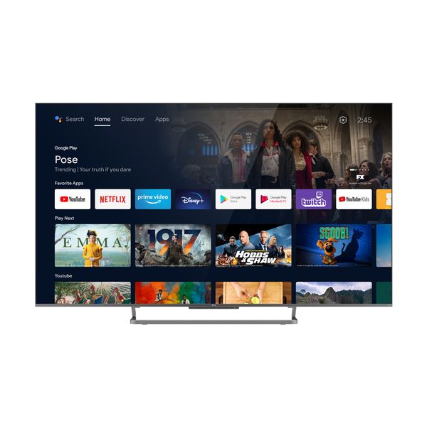 TCL QLED 75C728 75" Τηλεόραση Smart 4K TV