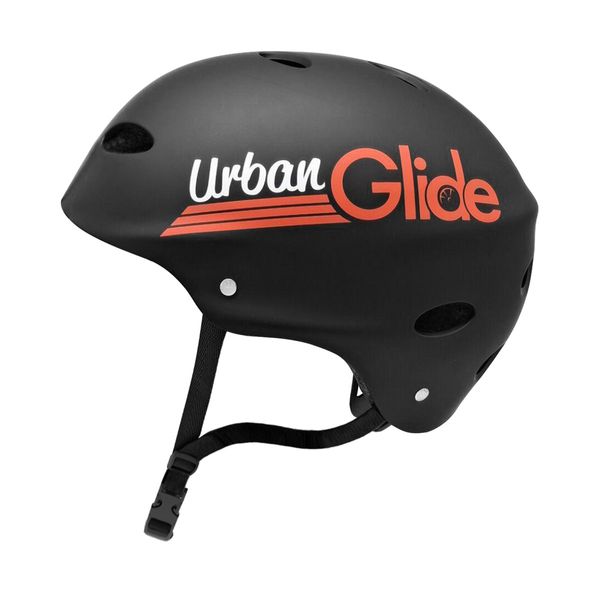 UrbanGlide Μαύρο-Κόκκινο Medium Κράνος 2706263