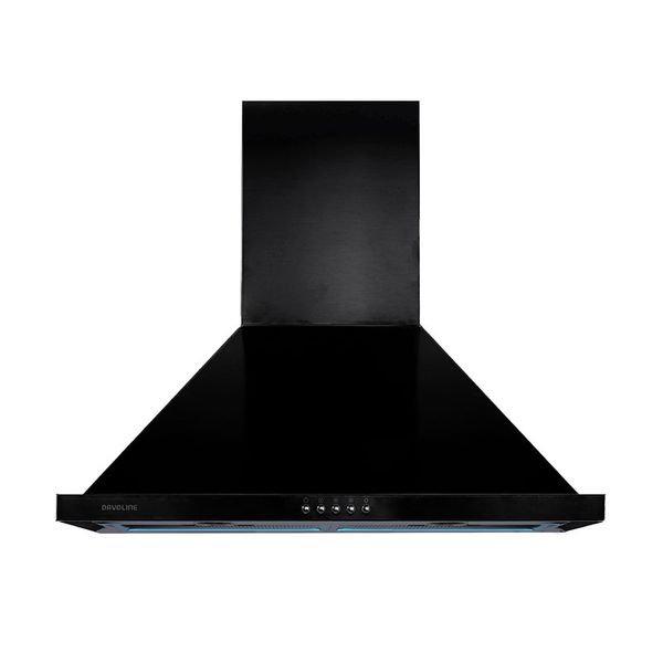 Davoline Davoline KOS HPC 60 Black Απορροφητήρας Καμινάδα