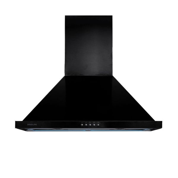 Davoline Davoline KOS HPC 90 Black Απορροφητήρας Καμινάδα