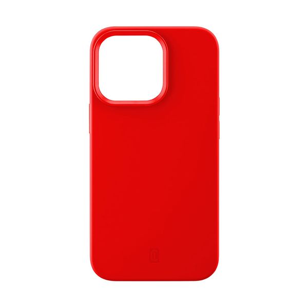 Cellular Line Cellular Line iPhone 13 Silicon Cover Soft Red Θήκη Κινητού