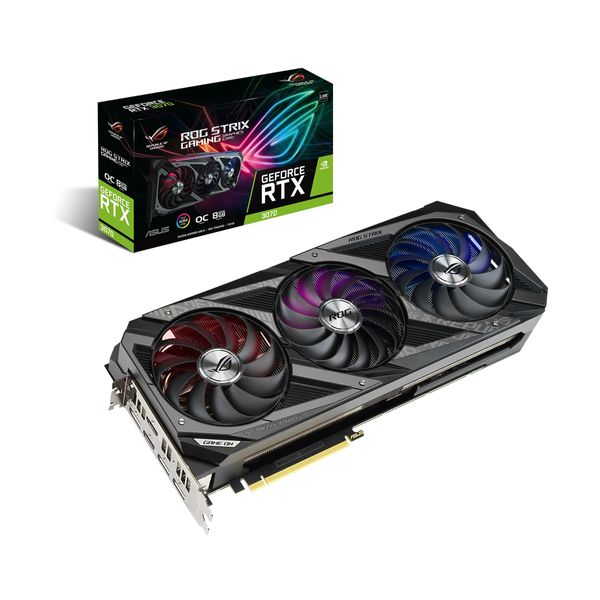 Asus Asus ROG Strix RTX 3070 OC 8GB Gaming V2 Κάρτα Γραφικών