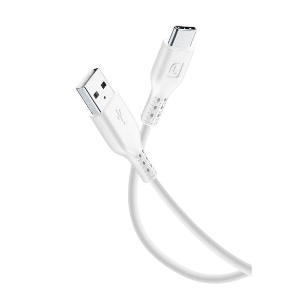 Cellular Line Cellular Line USB to Type-C 2m White Καλώδιο