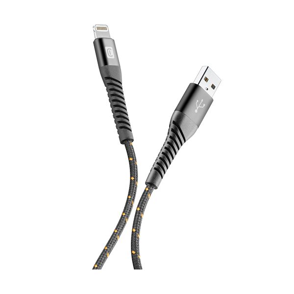 Cellular Line Cellular Line USB to Lightning 2m Black Καλώδιο