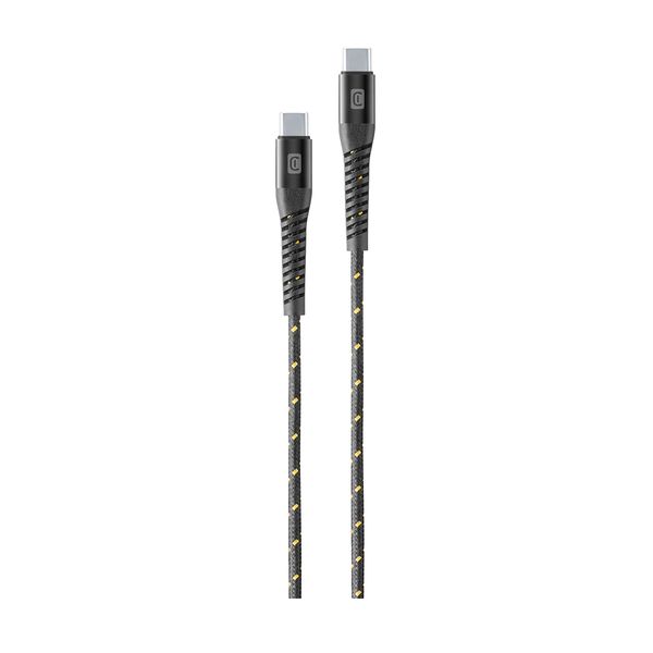 Cellular Line Cellular Line Type-C to Type-C 1.2m Black Καλώδιο