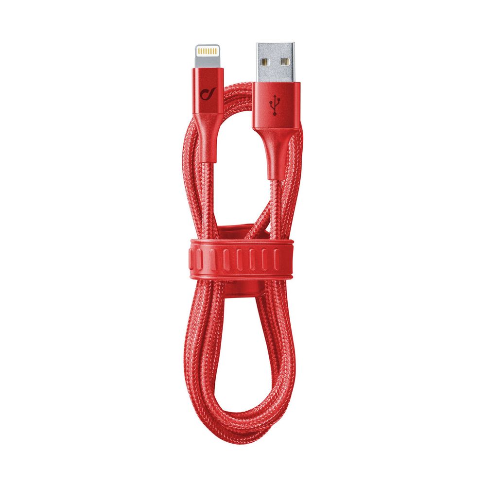 Cellular Line USB to Lightning 1.2M Red Καλώδιο ΚΩΤΣΟΒΟΛΟΣ