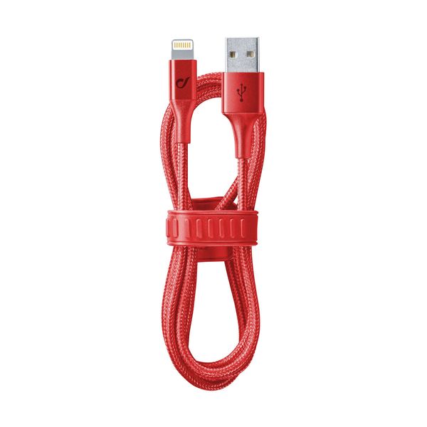 Cellular Line Cellular Line USB to Lightning 1.2M Red Καλώδιο