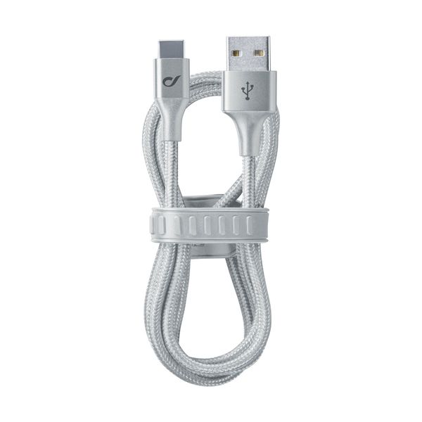 Cellular Line Cellular Line USB to Type-C 1,2M Silver Καλώδιο