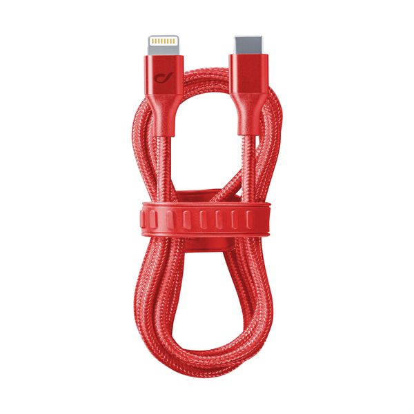 Cellular Line Cellular Line Type-C to Lightning 1.2M Red Καλώδιο