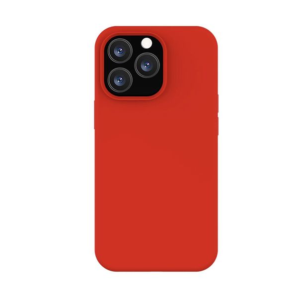 Redshield iPhone 13 Pro Silicone Cover with Magsafe Red Θήκη Κινητού