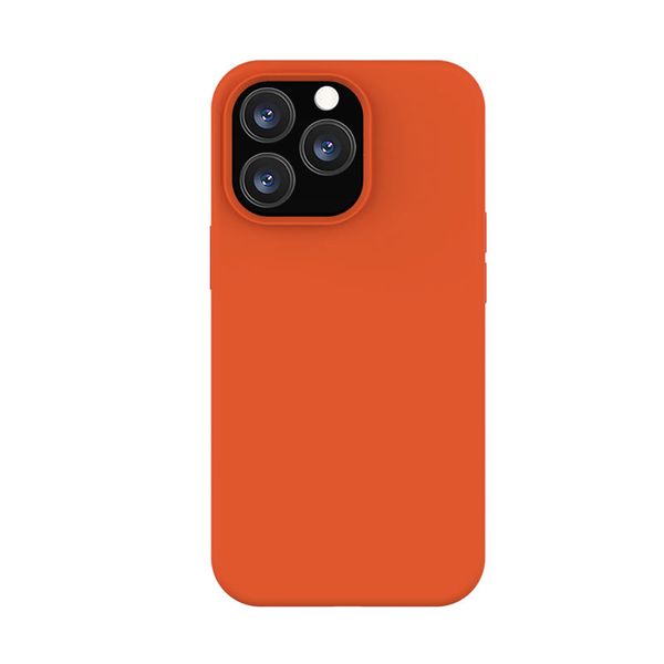 Redshield Redshield iPhone 13 Pro Silicone Cover with Magsafe Orange Θήκη Κινητού