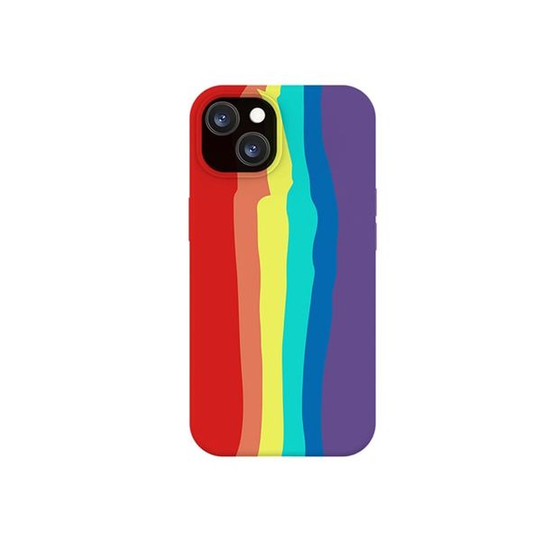 Redshield Redshield iPhone 13 Silicone Cover Rainbow Θήκη Κινητού