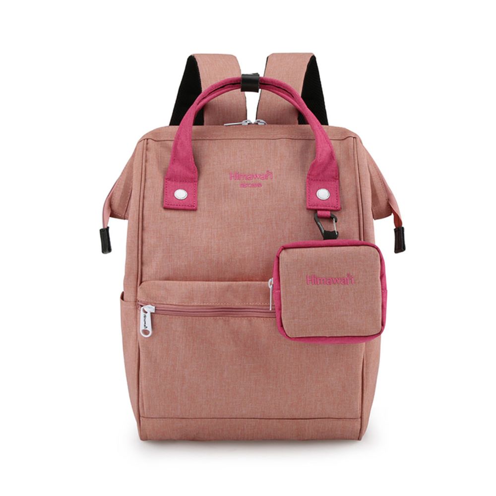 Himawari 2268 Pink Backpack ΚΩΤΣΟΒΟΛΟΣ kotsovolos.cy