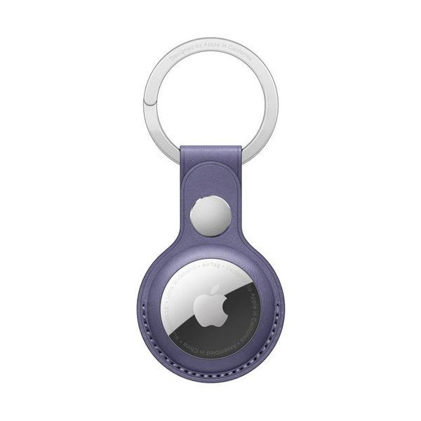 Apple Apple AirTag Leather Key Ring Wisteria