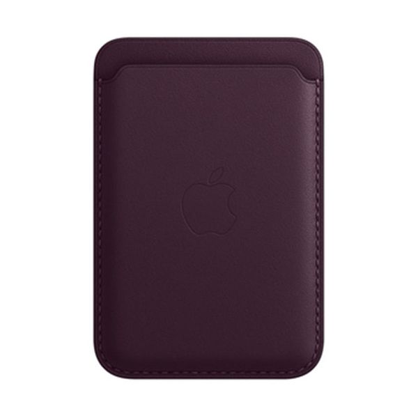 Apple iPhone Leather Wallet with MagSafe Dark Cherry Θήκη Κινητού