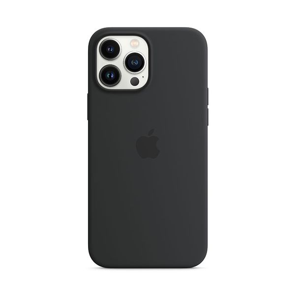 Apple iPhone 13 Pro Max Silicone Case with MagSafe Midnight