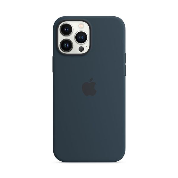 Apple iPhone 13 Pro Max Silicone Case with MagSafe Abyss Blue Θήκη Κινητού