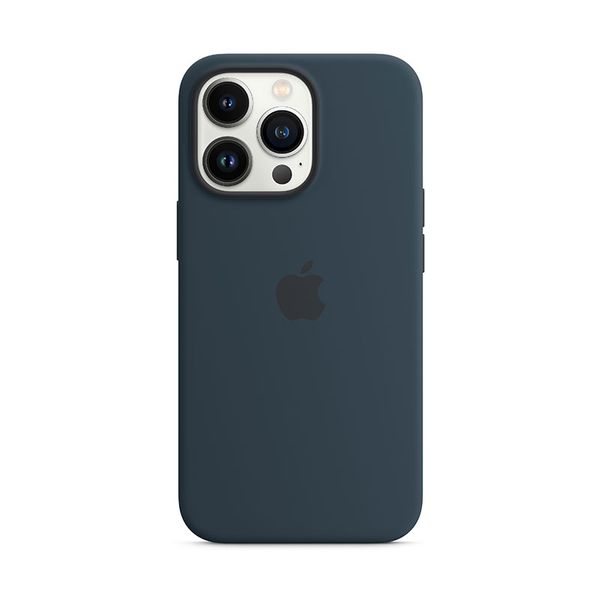 Apple iPhone 13 Pro Silicone Case with MagSafe Abyss Blue Θήκη Κινητού
