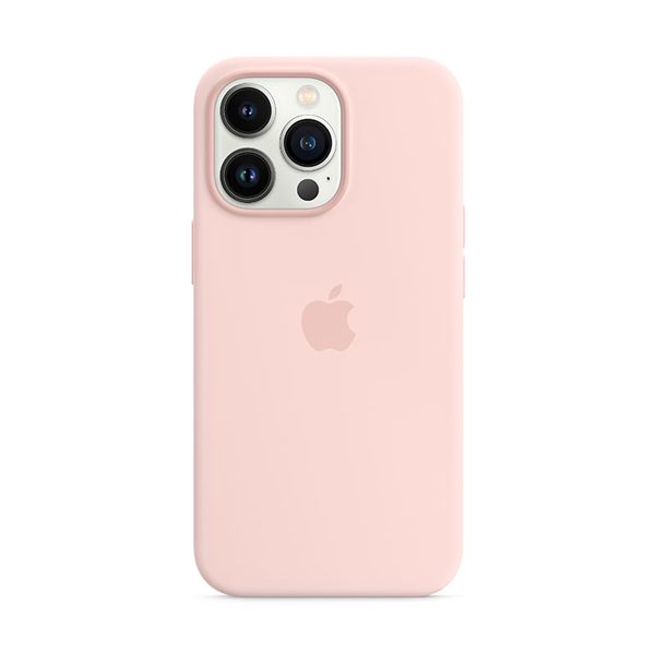 Apple iPhone 13 Pro Silicone Case with MagSafe Chalk Pink Θήκη Κινητού