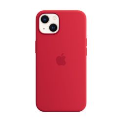 Apple iPhone 13 Silicone Case with MagSafe Red