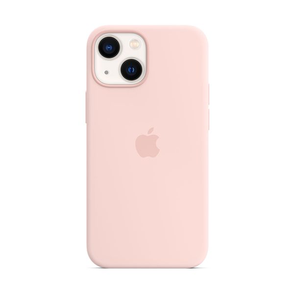 Apple iPhone 13 mini Silicone Case with MagSafe Chalk Pink Θήκη Κινητού