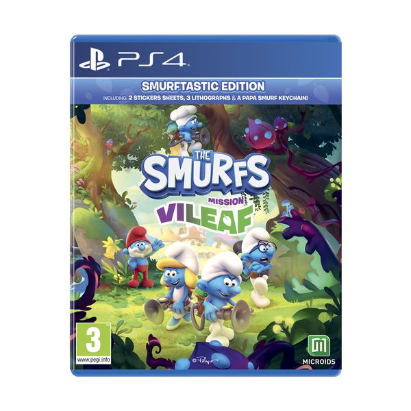 The Smurfs - Mission Vileaf Smurftastic Edition PS4 Game