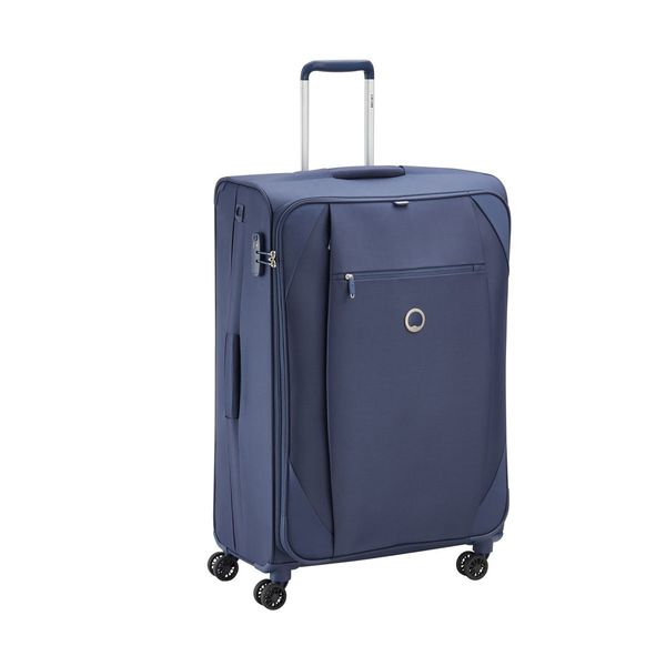 Delsey Delsey Rami Large 78x50x30cm Blue Βαλίτσα Ταξιδίου