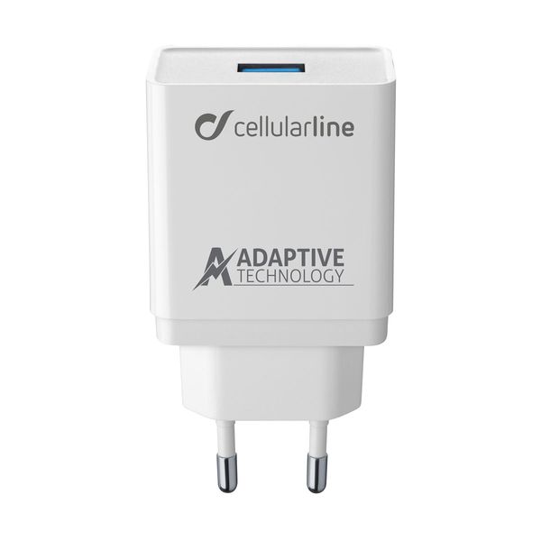 Cellular Line Cellular Line USB Fast 15W & Type-C Cable Φορτιστής