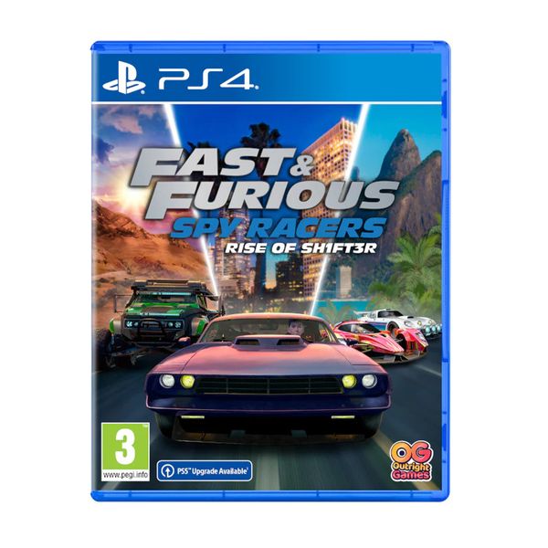 Fast & Furious: Spy Racers Rise of SH1FT3R PS4 Game