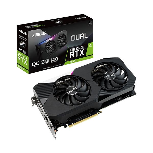 Asus Asus GeForce RTX 3060 Ti V2 Dual OC Edition 8GB Κάρτα Γραφικών