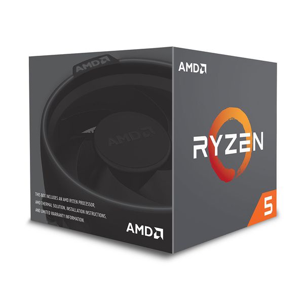 AMD AMD Ryzen 5 1600 65W AM4  Επεξεργαστής