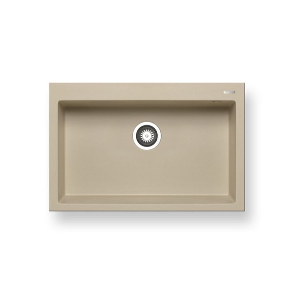 Pyramis Istros 76x50 1B Ivory Νεροχύτης Κουζίνας