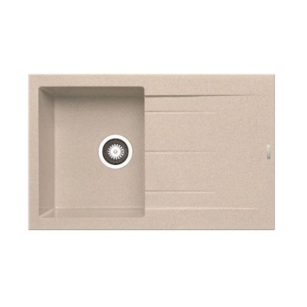 Pyramis Alazia 79x50 1B 1D Ivory Νεροχύτης Κουζίνας