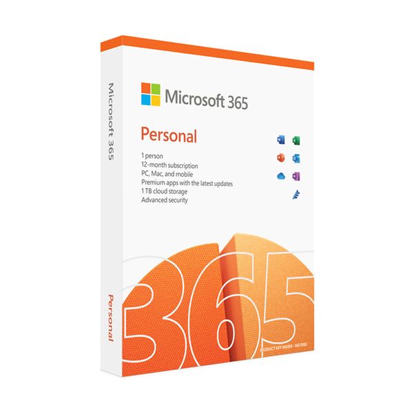 Microsoft Microsoft 365 Personal P8 1 Year Software