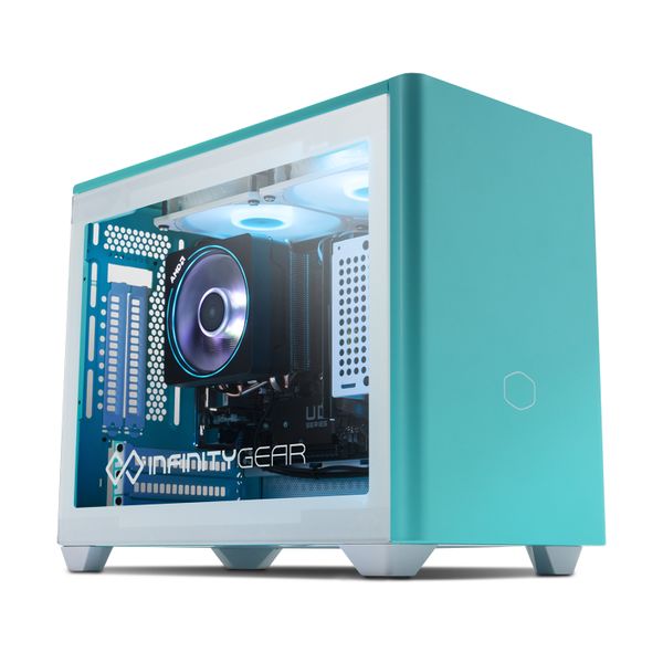 Infinity Gear Infinity Gear Core R7 Mini Cyan Desktop PC