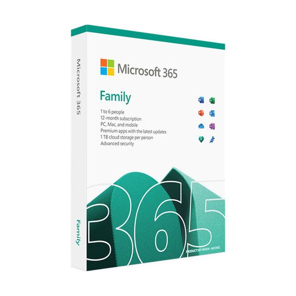 Microsoft 365 Family P8 1 Year